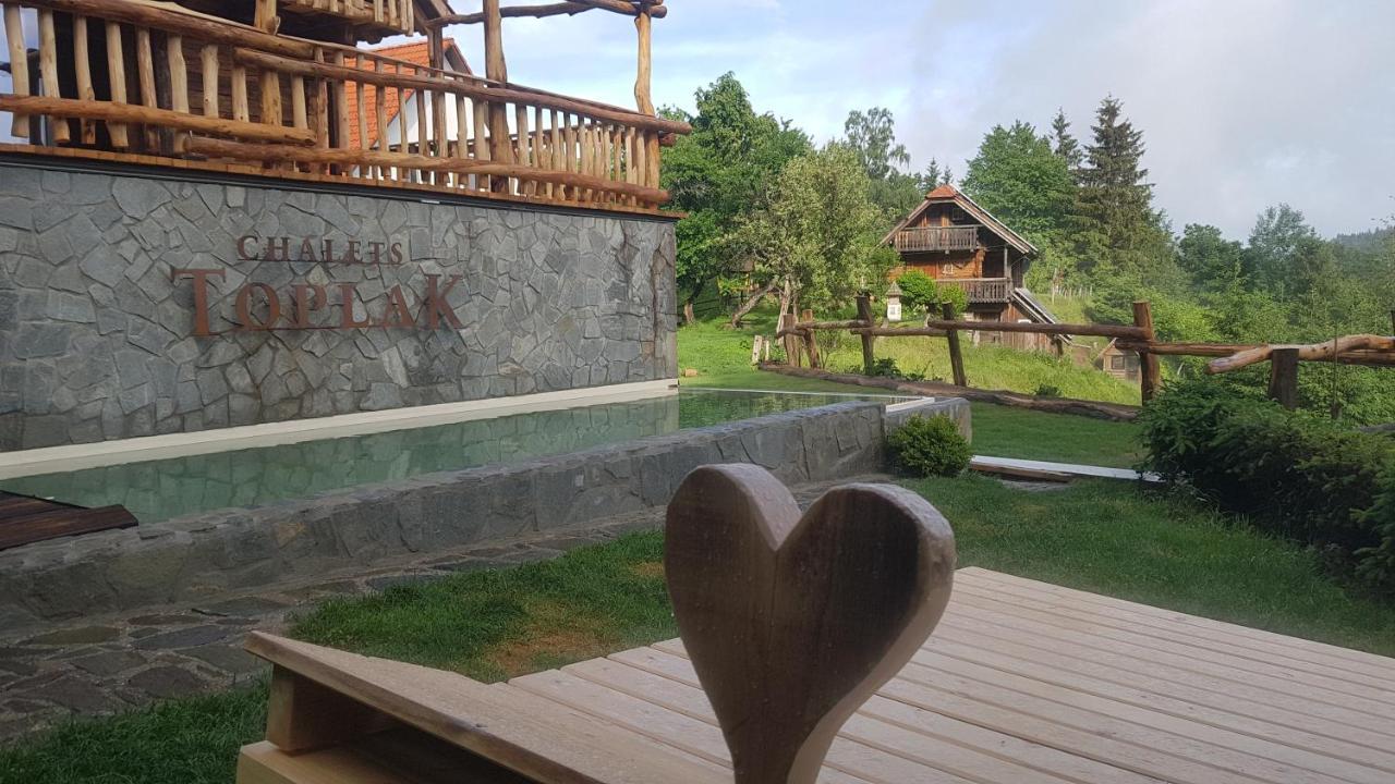Chalets Toplak Sveti Duh na Ostrem Vrhu Exterior foto